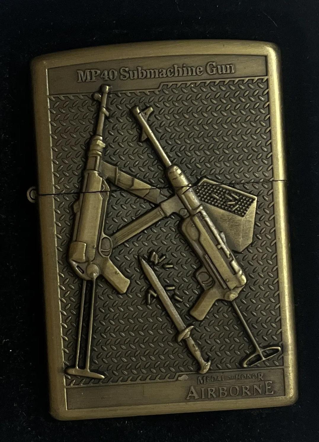 Bensin lighter MP40 Submachine gun