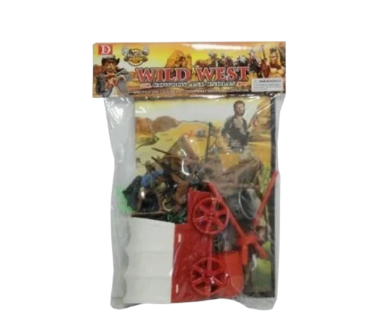 Wild West  cowboy og indianer figurer