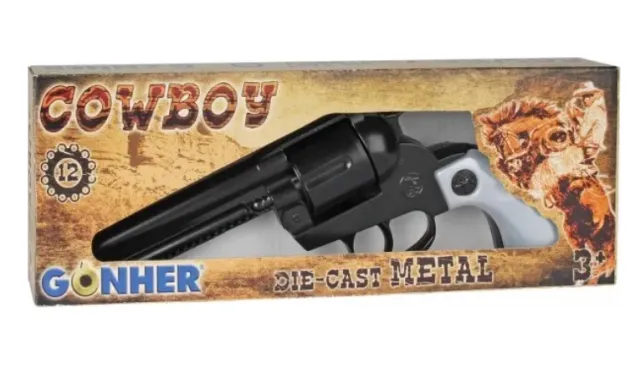 Pulio Metal cowboy revolver 12 runder Gonher